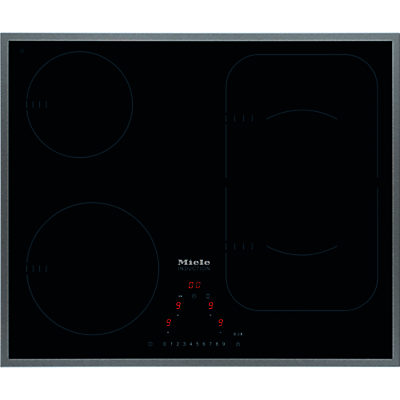 Miele KM6322 Induction Hob, Black